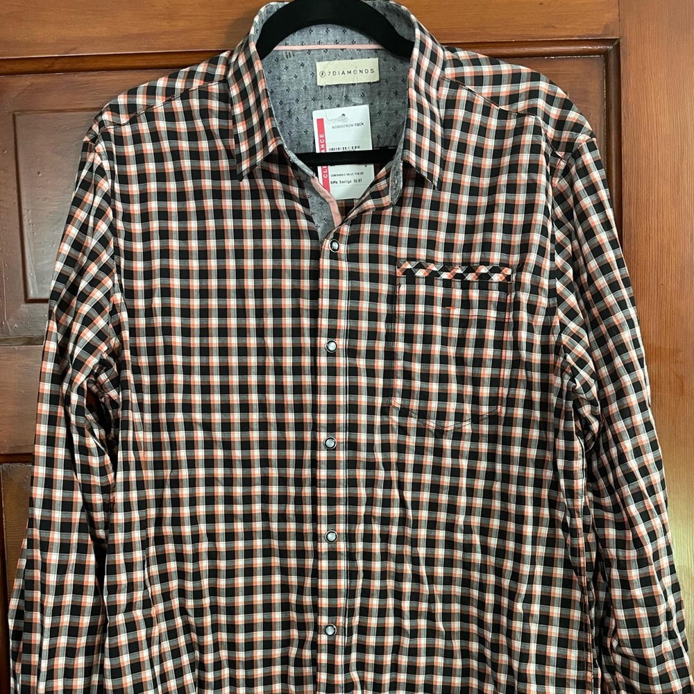 Men’s XL Shirt, 7 Diamonds brand, NWT